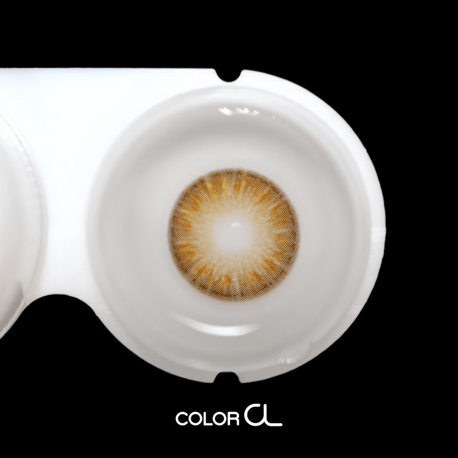 Siesta Crystal Halo Amber lenses