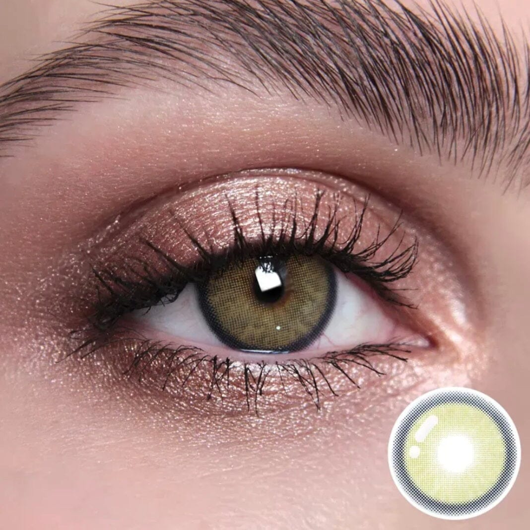 Hypnose Neala Green colored lenses 