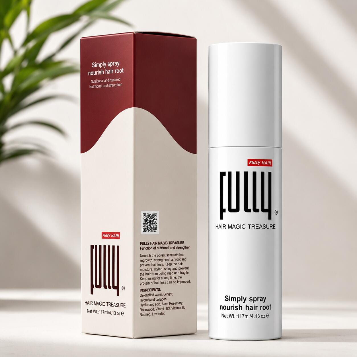 Fully Magic Hair Spray for Hair Loss 
