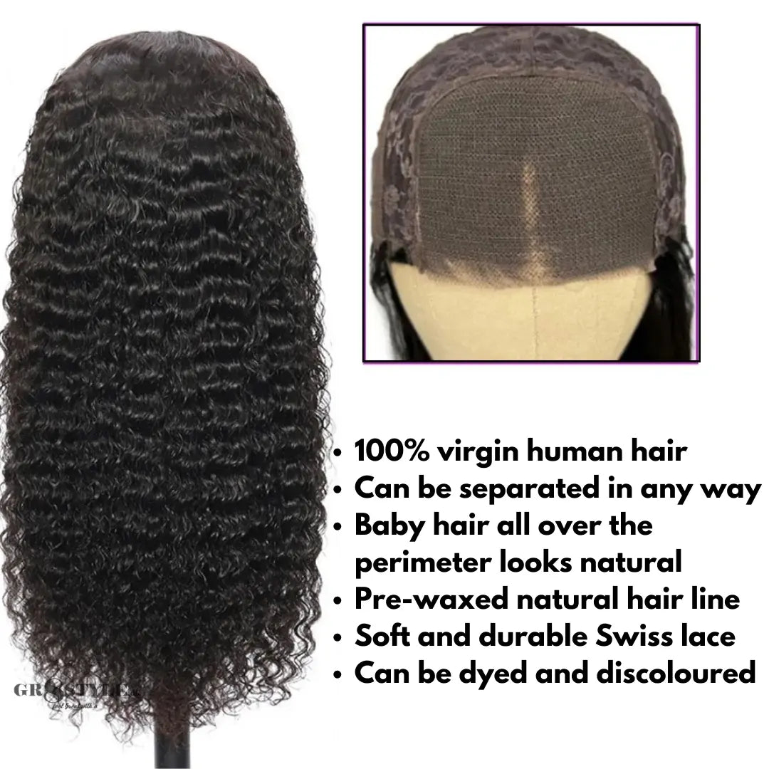 Glueless Silky Straight Lace Wig - Gr8style.dk