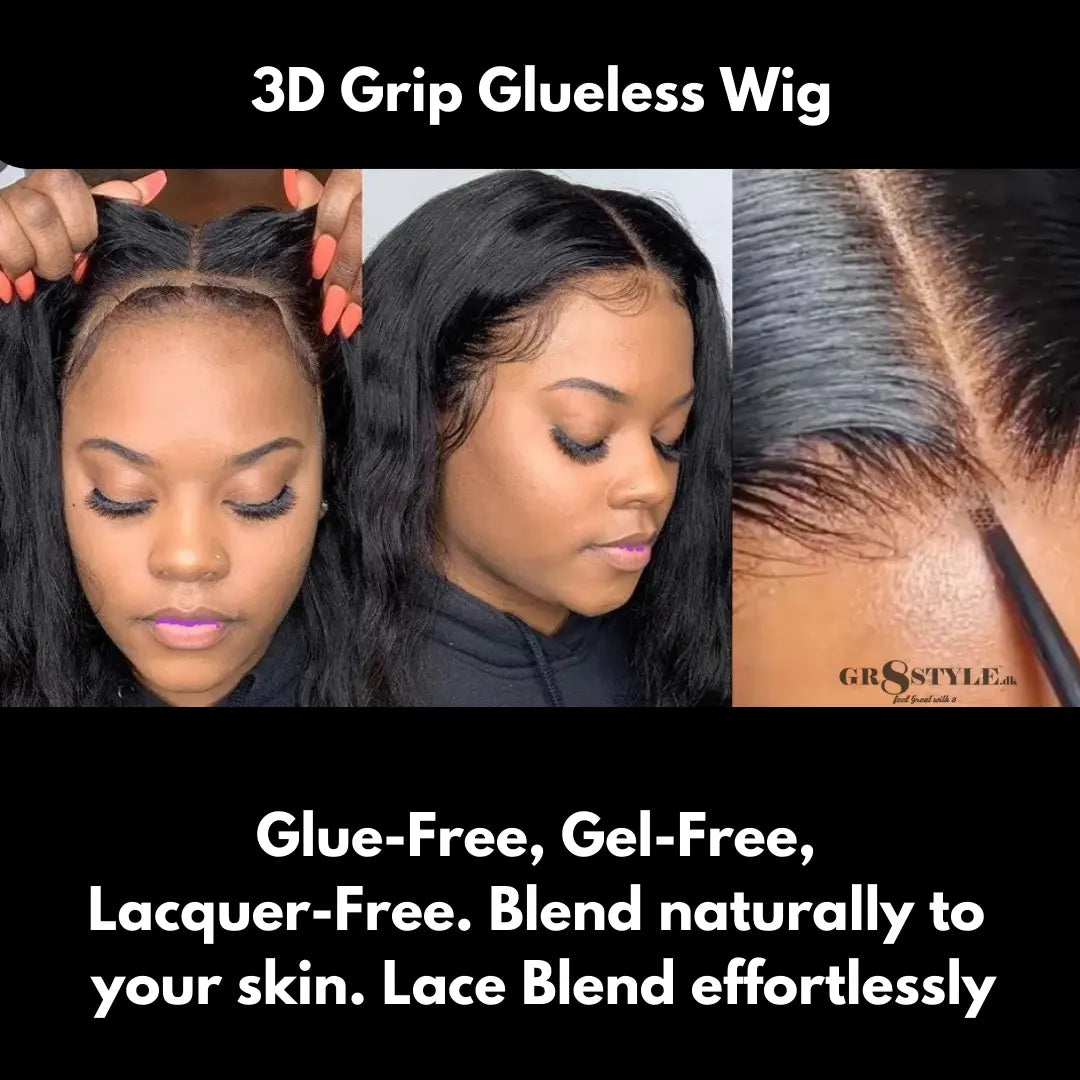Glueless Silky Straight Lace Wig - Gr8style.dk