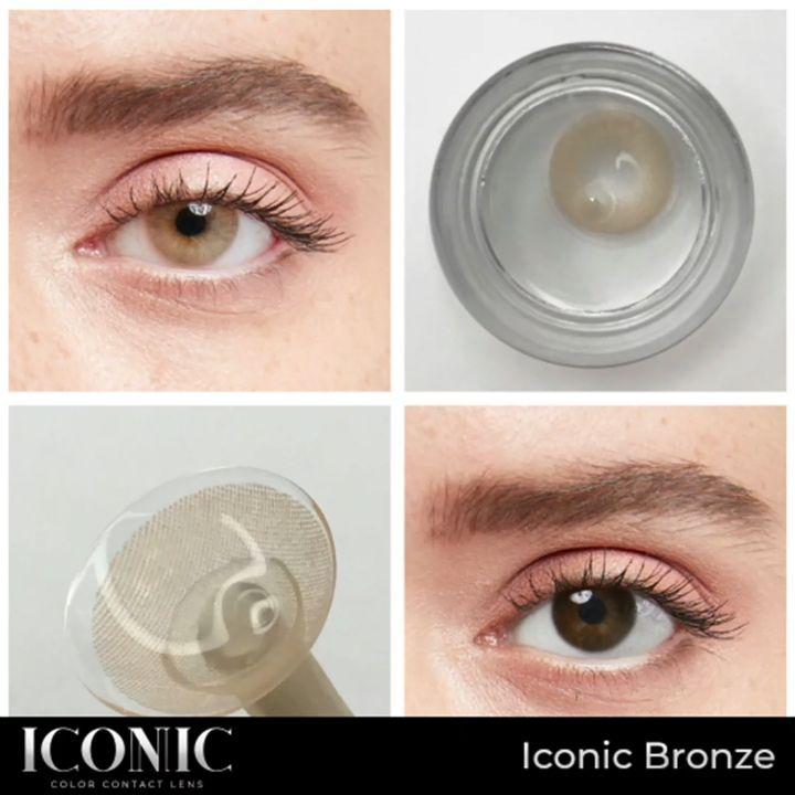 Iconic Bronze color lenses