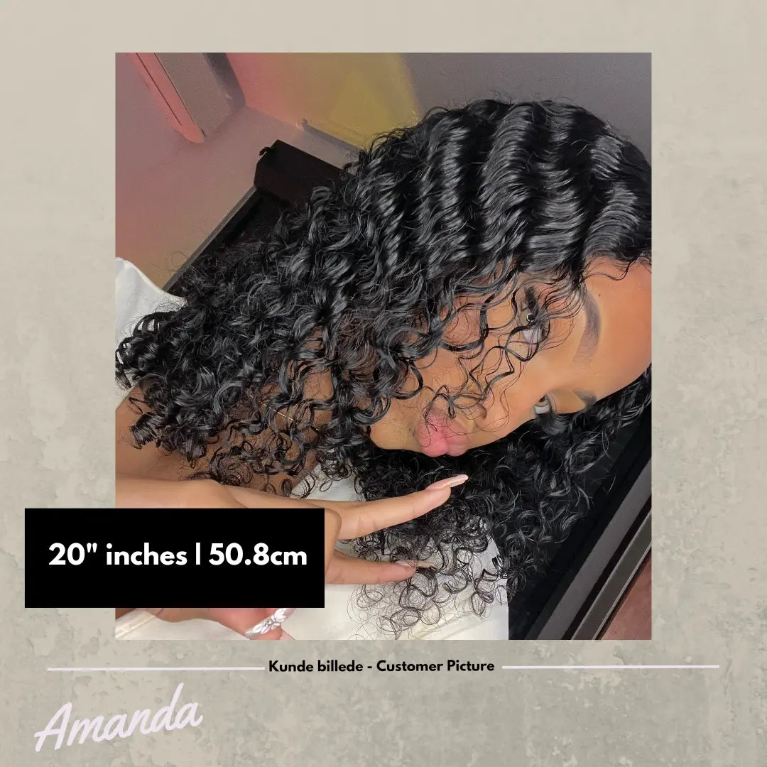 Amanda 20 inches Lace wigs