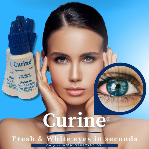 Curine eye drops for red eyes - Super effective - Gr8style.dk