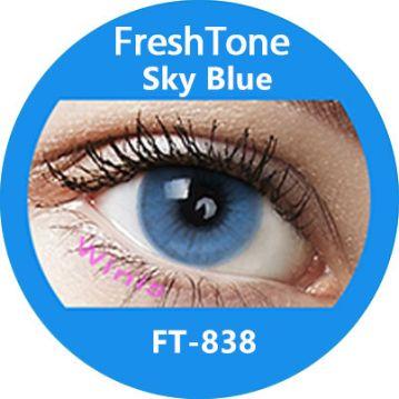 Freshtone Skyblue lenses