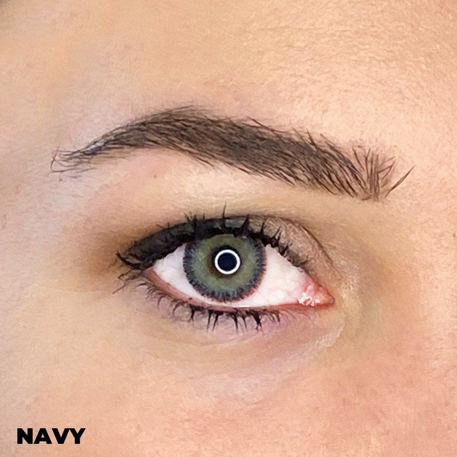 Iconic Navy Coloured lenses