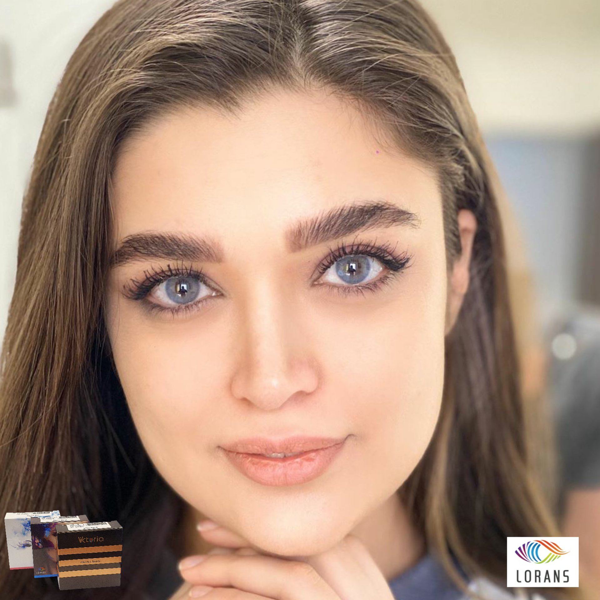 Lorans Cadet Blue Lenses