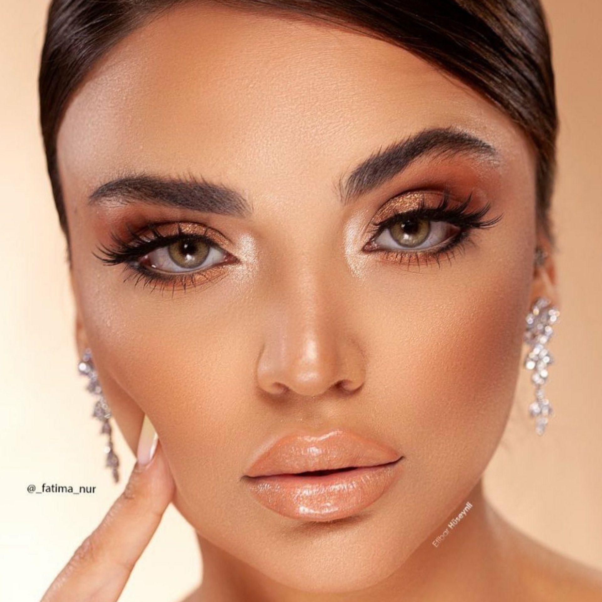 Medeo Ring Hazel coloured lenses