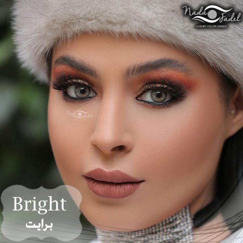 Nada Fadel Bright coloured lenses