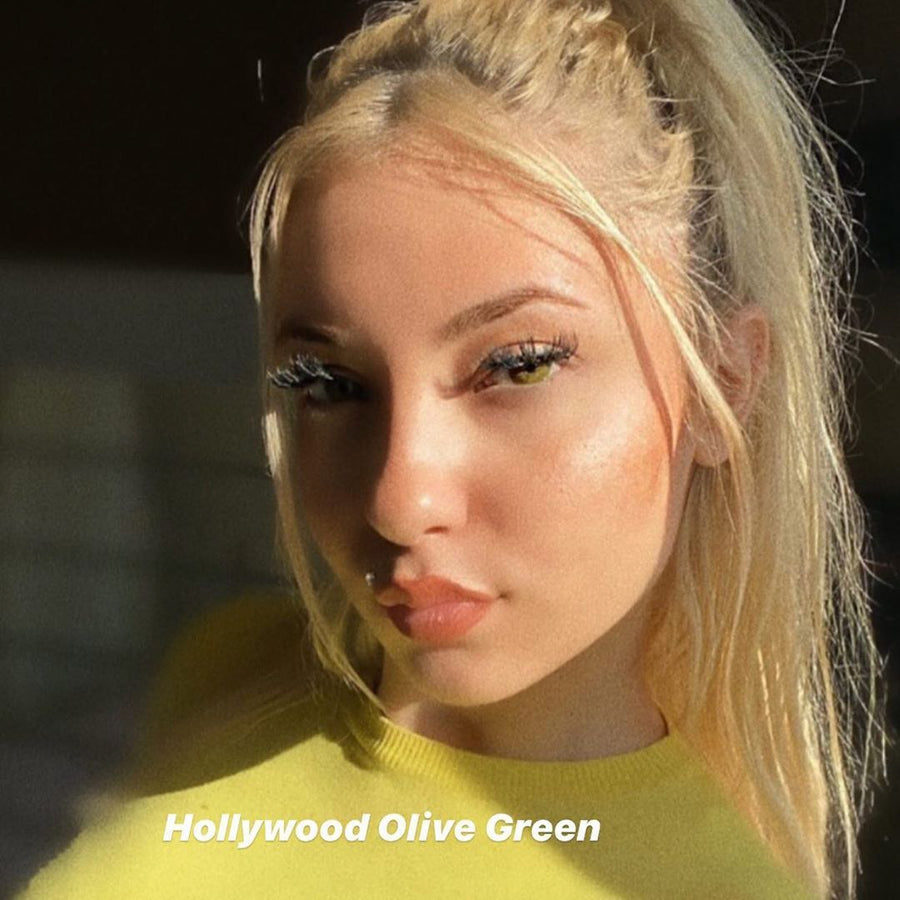 Hypnose Hollywood olive green lenses 
