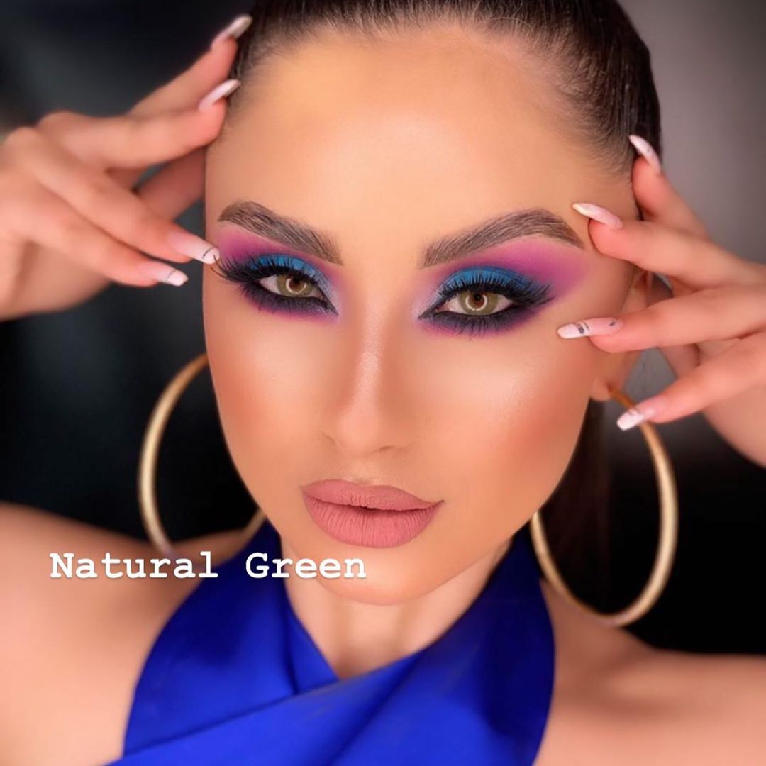 Hypnose Natural Green lenses