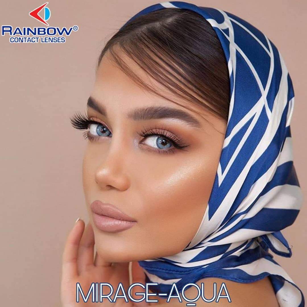 Rainbow Mirage Aqua - Gr8style.dk