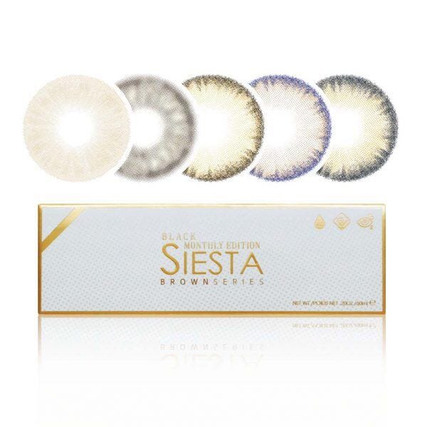 Siesta Black Brown Series 5 colors