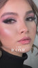 Iconic Lime on dark brown eyes