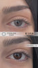 Iconic Sterling Grey on dark brown eyes