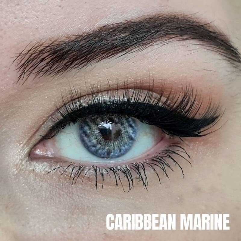 Hypnose Caribbean Marine colored contact lenses 