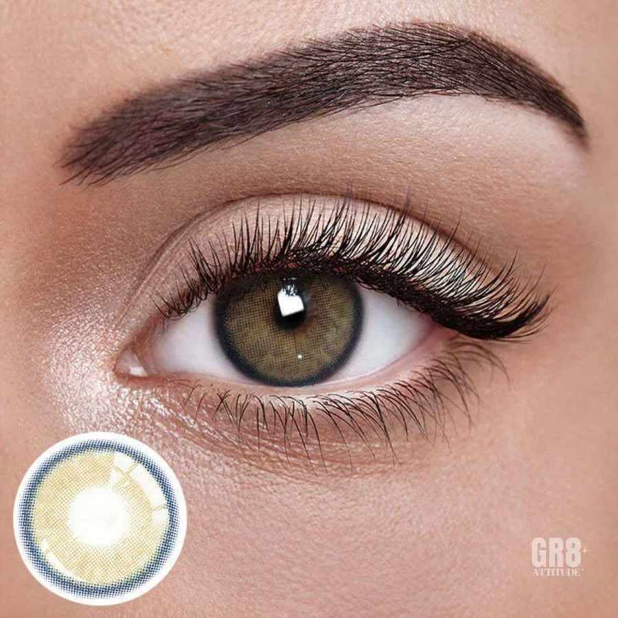 Neala Green on dark brown eyes 