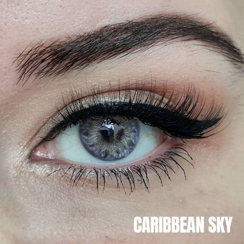 Hypnose Caribbean Sky colored contact lenses 