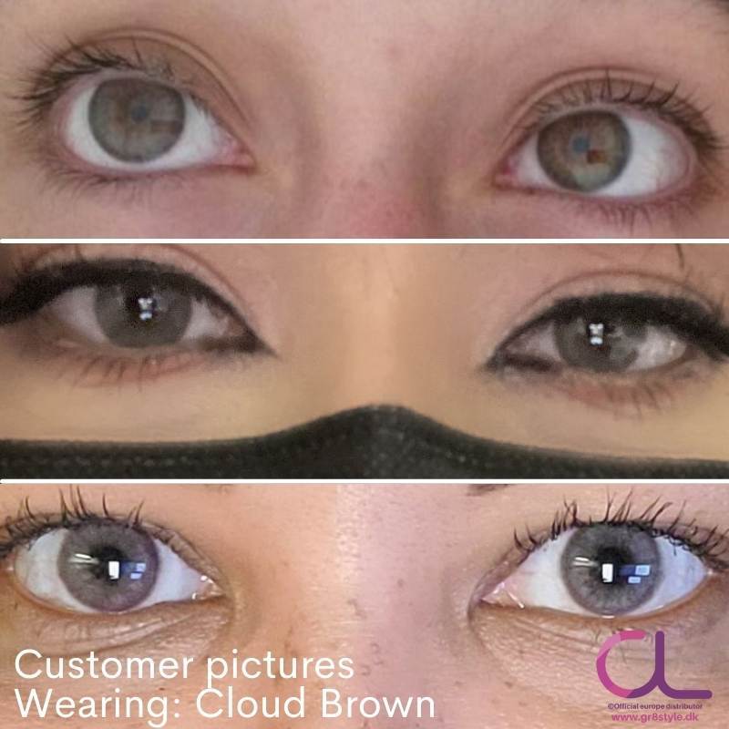 Siesta Cloud Brown Lenses