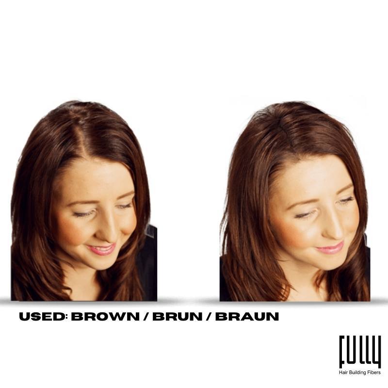 Fully Brun Hårfibre