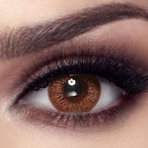 Bella Elite Cinnamon farvede kontaktlinser
