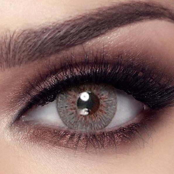 Bella Elite Silky Grey farvede kontaktlinser