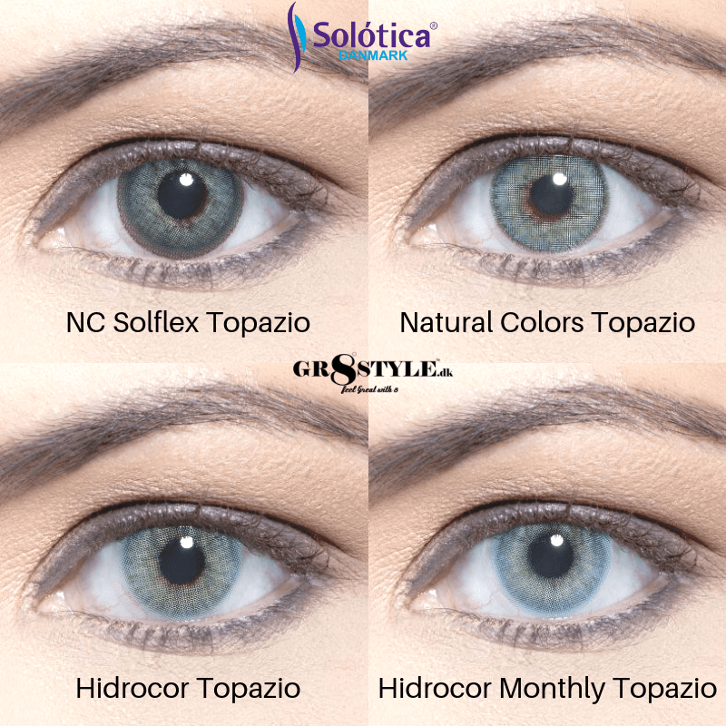 Solotica Solflex Månedslinser Topazio - Gr8style.dk