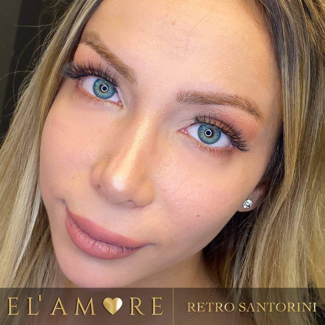 Elamore Santorini coloured lenses