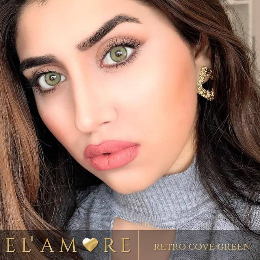 Elamore Retro Cover Green 