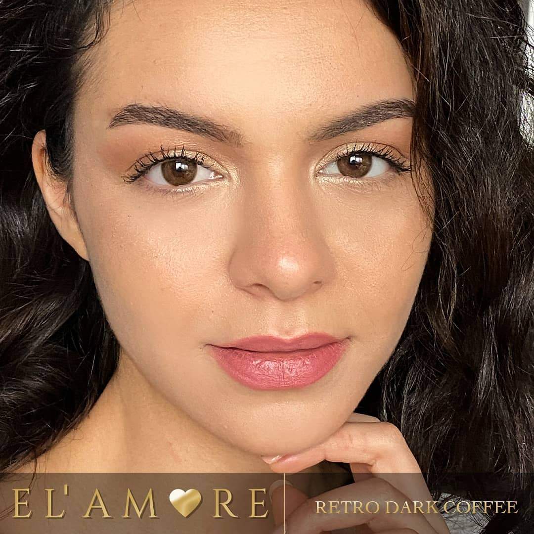 Elamore Dark Coffee lenses
